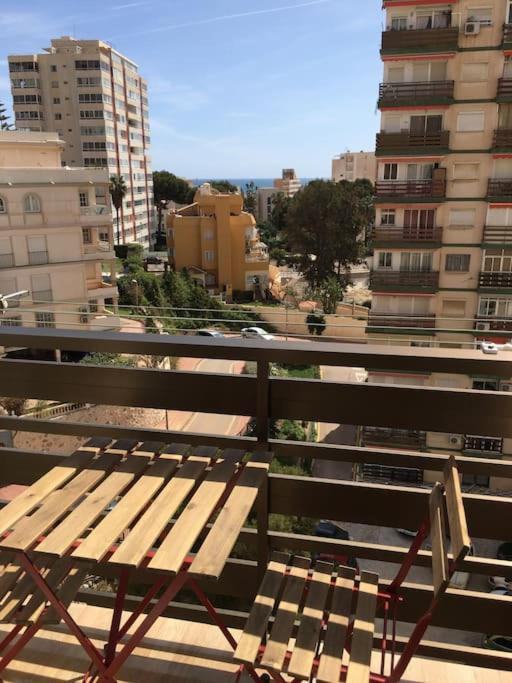 Estudio Con Vista Al Mar A 200 Mts De La Playa Benalmadena Bagian luar foto